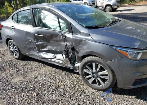 2020 Nissan Versa Sv Xtronic Cvt из США, поврежденный, VIN 3N1CN8EV7LL895014